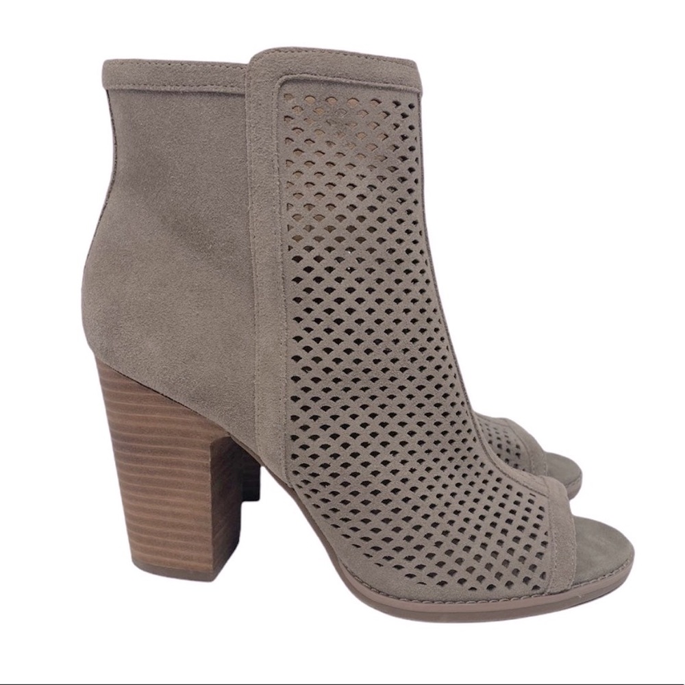 Lucky Brand Peep toe booties